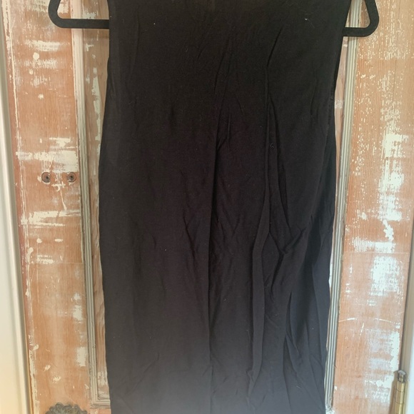 Haute Hippie Black muscle tee tank with tiger design - Picture 2 of 3